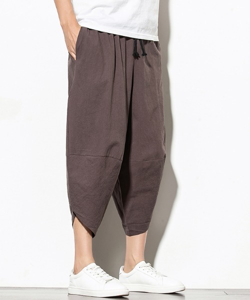 Ressaca(レサーカ)の「スモーキートーン バルーンイージーパンツ(その他パンツ・メンズ・ブラック/グレー/グリーン/モカ/ナチュラル・S/M/L/XL)」の1枚目の写真