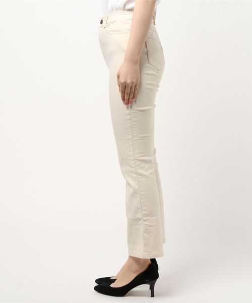 BELLUNA(ベルーナ)の「裏起毛ストレッチブーツカットパンツ股下68cm(その他パンツ・レディース・ベージュ/グレー系その他/ネイビー/チャコール/モカ/ライトベージュ/ブラック/ダークブルー・X-LARGE/SMALL/MEDIUM/LARGE)」の22枚目の写真