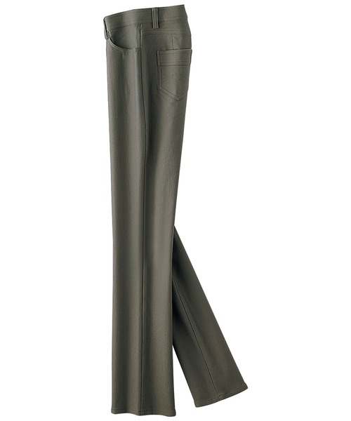 BELLUNA(ベルーナ)の「裏起毛ストレッチブーツカットパンツ股下68cm(その他パンツ・レディース・ベージュ/グレー系その他/ネイビー/チャコール/モカ/ライトベージュ/ブラック/ダークブルー・X-LARGE/SMALL/MEDIUM/LARGE)」の12枚目の写真
