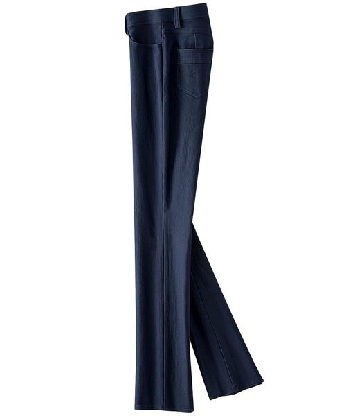 BELLUNA(ベルーナ)の「裏起毛ストレッチブーツカットパンツ股下68cm(その他パンツ・レディース・ベージュ/グレー系その他/ネイビー/チャコール/モカ/ライトベージュ/ブラック/ダークブルー・X-LARGE/SMALL/MEDIUM/LARGE)」の16枚目の写真