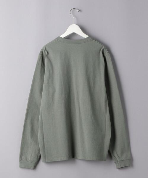 BATONER(バトナー)の「<BATONER(バトナー)> ドライタッチ クルーネック(Tシャツ/カットソー・メンズ・ホワイト/オリーブ/ブラック・1/2/3)」の11枚目の写真