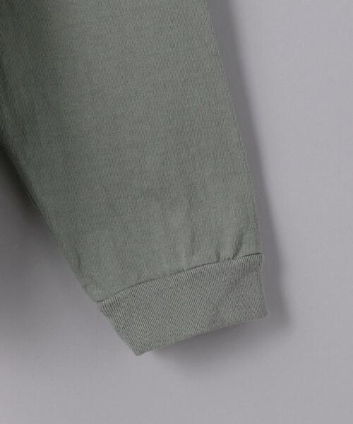 BATONER(バトナー)の「<BATONER(バトナー)> ドライタッチ クルーネック(Tシャツ/カットソー・メンズ・ホワイト/オリーブ/ブラック・1/2/3)」の5枚目の写真