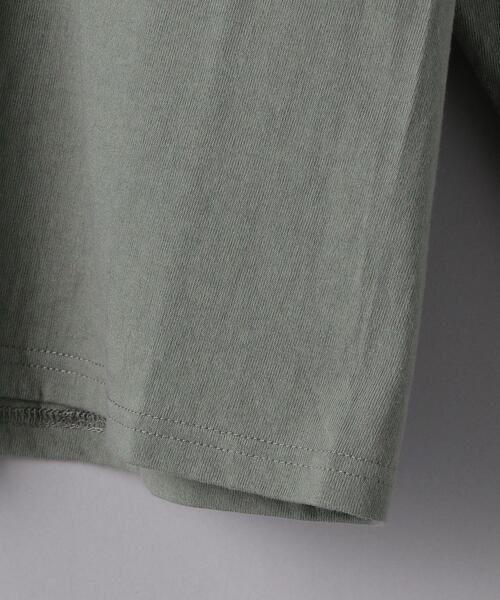 BATONER(バトナー)の「<BATONER(バトナー)> ドライタッチ クルーネック(Tシャツ/カットソー・メンズ・ホワイト/オリーブ/ブラック・1/2/3)」の6枚目の写真