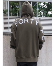 BUCCA 44 | 【BUCCA 44】バックプリントプルオーバーパーカー(パーカー)