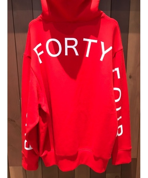 BUCCA 44（ブッカフォーティーフォー）の「【BUCCA 44】バックプリントプルオーバーパーカー（パーカー・メンズ・レッド/カーキ・MEDIUM/LARGE/X-LARGE/XX-LARGE/XXX-LARGE）」の6枚目の写真