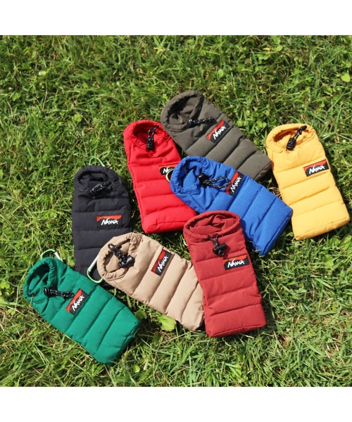 NANGA（ナンガ）の「MINI SLEEPING BAG PHONE CASE (TAKIBI ver