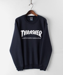 THRASHER（スラッシャー）の「【THRASHER/スラッシャー】 ユニセックス オーバーサイズ クルーネック ワンポイント　スウェット/プルオーバー（スウェット）」