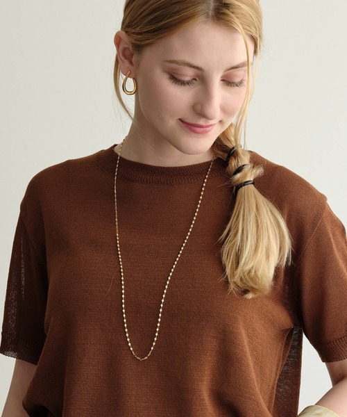 関税・送料込み★Chloe★Shellsネックレス Chloé Shellsペンダント ネックレス の金色 CHC25UFO68SYP9DC