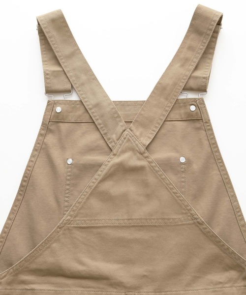 KANGOL/カンゴール別注 ロゴ刺繍 ワイドオーバーオール/カツラギ