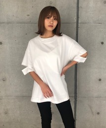 ENVYM | シアーレイヤールーズＴｅｅ(Tシャツ/カットソー)