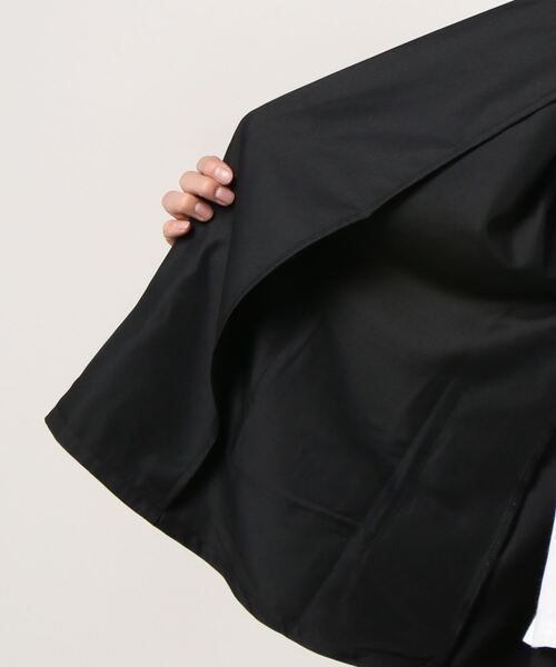 Beno（ビーノ）の「ソフトポリツイル ワイドフレア ルーズシルエット テーラードジャケット（テーラードジャケット・メンズ・ブラック/グレイッシュベージュ/グレイッシュブルー・M/L）」の11枚目の写真