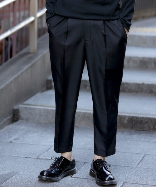 Beno（ビーノ）の「ソフトポリツイル ワイドフレア ルーズシルエット テーラードジャケット（テーラードジャケット・メンズ・ブラック/グレイッシュベージュ/グレイッシュブルー・M/L）」の17枚目の写真