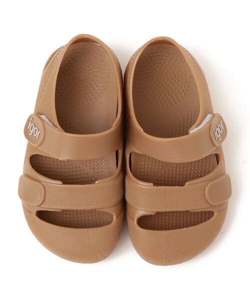 igor(イゴール)の「【WEB限定】igor:12~16cm / BONDI SANDAL SOLID(サンダル・キッズ・ベージュ/ネイビー/オリーブ/ライトオリーブ/ベビーピンク/アイボリー/シルバーグレー・12/15 /13/14/16)」の9枚目の写真