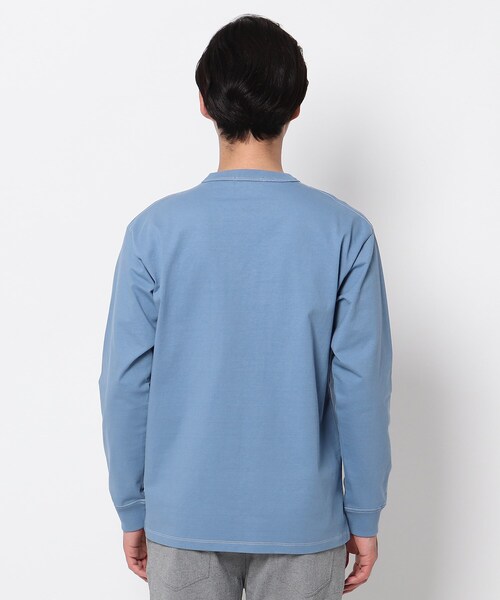 THE SHOP TK （ザ ショップ ティーケー ）の「◆USAコットンタフ ロングTシャツ（Tシャツ/カットソー・メンズ・オフホワイト/ブラック/ライトブルー/ベージュ・02/04/03）」の10枚目の写真