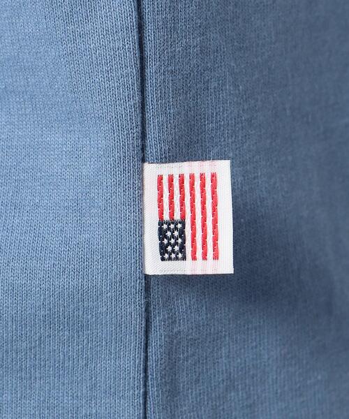 THE SHOP TK （ザ ショップ ティーケー ）の「◆USAコットンタフ ロングTシャツ（Tシャツ/カットソー・メンズ・オフホワイト/ブラック/ライトブルー/ベージュ・02/04/03）」の6枚目の写真