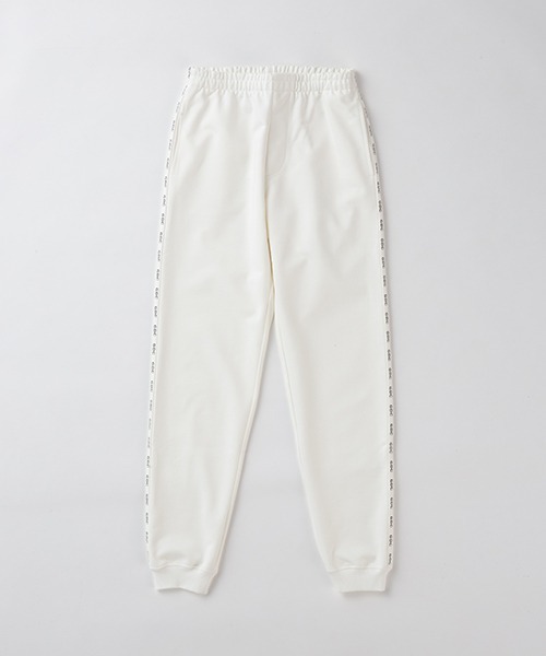GDC(ジーディーシー)の「LOGO PIPING SWEAT PANTS(スウェットパンツ・メンズ・ホワイト/ブラック・FREE)」の17枚目の写真