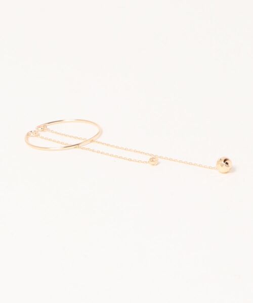 PAS TIERRA（パティエラ）の「-Ray- K10グルロツインイヤーカフ（イヤーカフ・レディース・イエローゴールド・FREE）」の2枚目の写真