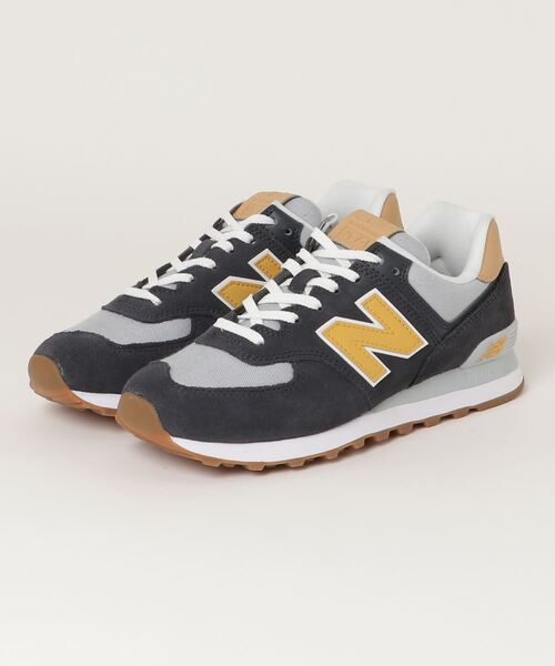 NEW BALANCE（ニューバランス）の「ML574（スニーカー・メンズ・オリーブ/ネイビー/グレー・25.5cm/22.5cm/24.0cm/23.0cm/26.0cm/28.5cm/26.5cm/28.0cm/23.5cm/27.5cm/25.0cm/29.0cm/27.0cm/24.5cm）」の3枚目の写真
