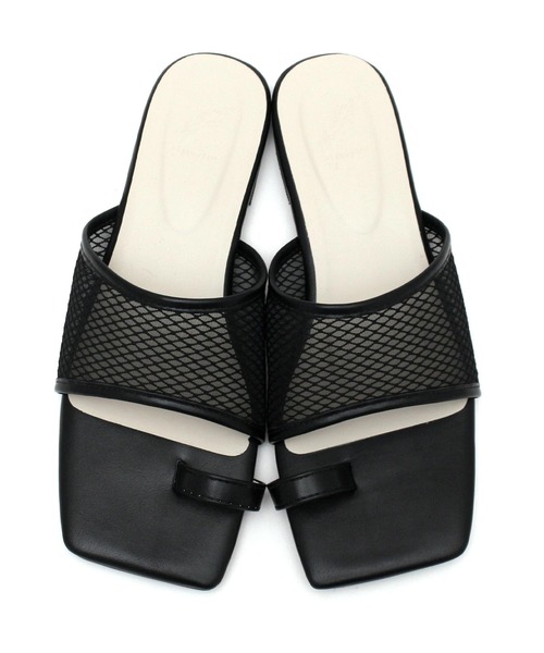SOROTTO（ソロット）の「メッシュトングサンダル（サンダル・レディース・ブラック/ベージュ/アイボリー・S/M/L/LL）」の21枚目の写真