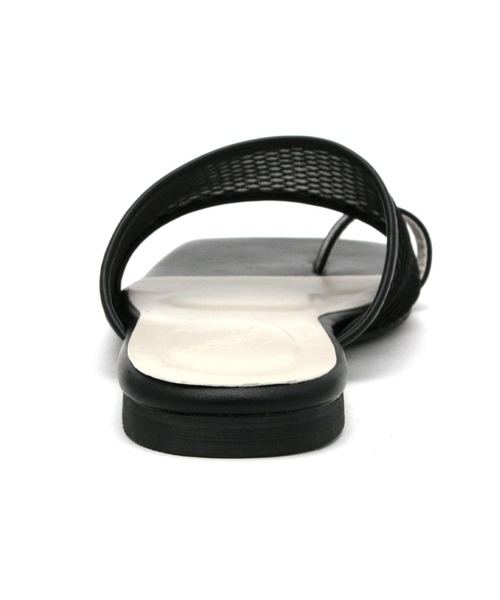 SOROTTO（ソロット）の「メッシュトングサンダル（サンダル・レディース・ブラック/ベージュ/アイボリー・S/M/L/LL）」の14枚目の写真