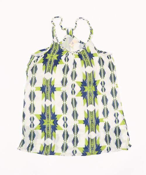 チャイハネ（チャイハネ）の「【チャイハネ】yul ネイティブ柄KIDSワンピース110cm（ワンピース・キッズ・ホワイト/ベージュ/レッド/ブラック/ブルー/イエロー・FREE）」の2枚目の写真