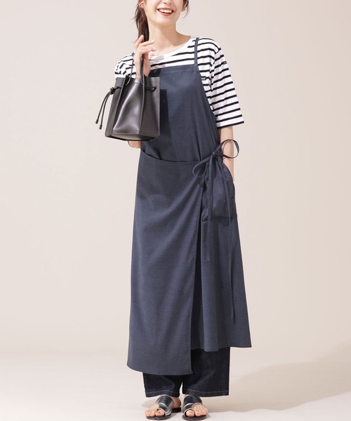 セール エプロン型ワンピース ワンピース Nano Universe ナノユニバース のファッション通販 Zozotown