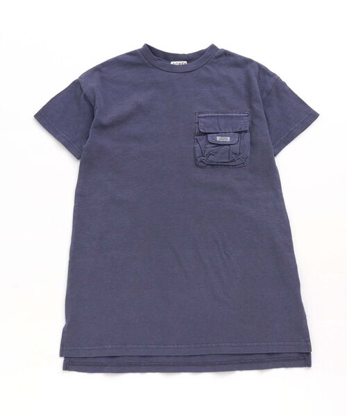 F.O.KIDS（エフオーキッズ）の「ビッグシルエットワンピース（ワンピース・キッズ・ベージュ/グリーン/ブラウン/チャコール/ネイビー/レッド・80/100/140/90/130/110/120/95）」の5枚目の写真