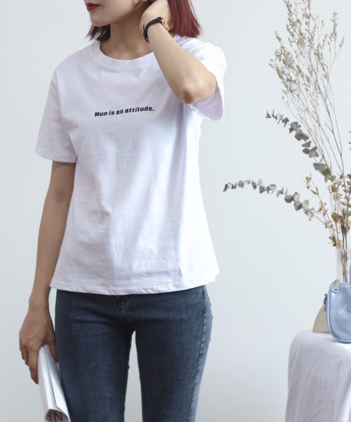 MAISON DE THERESE(メゾン ド テレーズ)の「プリントTee(Tシャツ/カットソー・レディース・ブラック/ホワイト・M/L)」の9枚目の写真