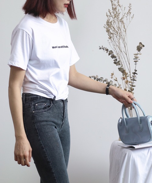 MAISON DE THERESE(メゾン ド テレーズ)の「プリントTee(Tシャツ/カットソー・レディース・ブラック/ホワイト・M/L)」の6枚目の写真