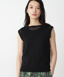 human woman | ◆≪arrive 5e≫ハイゲージコイルニットノースリーブ(ニット/セーター)