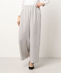 Comme　Ca　Mature | クリンクル加工　ワイドパンツ(その他パンツ)