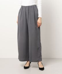 Comme　Ca　Mature | クリンクル加工　ワイドパンツ(その他パンツ)