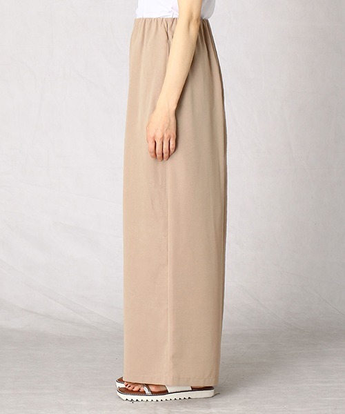 Comme　Ca　Mature（コムサマチュア）の「クリンクル加工　ワイドパンツ（その他パンツ・レディース・ベージュ/キャメル/チャコール・FREE）」の10枚目の写真