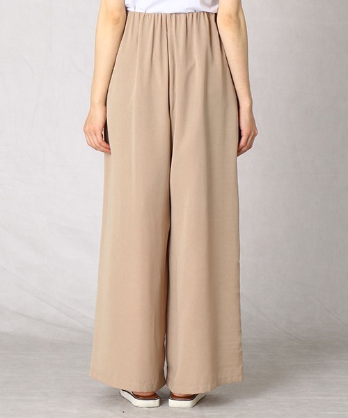 Comme　Ca　Mature（コムサマチュア）の「クリンクル加工　ワイドパンツ（その他パンツ・レディース・ベージュ/キャメル/チャコール・FREE）」の11枚目の写真