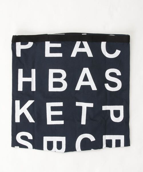 SFW（エスエフダブリュー）の「英文字柄 トート＆ショルダーバッグ（トートバッグ・レディース・ベージュ/ネイビー/カーキ・FREE）」の9枚目の写真