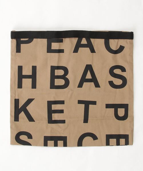 SFW（エスエフダブリュー）の「英文字柄 トート＆ショルダーバッグ（トートバッグ・レディース・ベージュ/ネイビー/カーキ・FREE）」の8枚目の写真