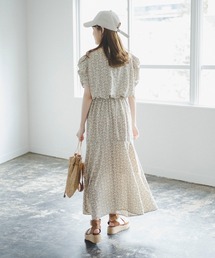 FREE'S MART | ◇小花柄ボリュームスリーブマーメイドワンピース(ワンピース)