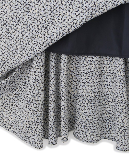 FREE'S MART（フリーズマート）の「◇小花柄ボリュームスリーブマーメイドワンピース（ワンピース・レディース・ホワイト系その他/ブラック系その他/グリーン系その他・FREE）」の18枚目の写真