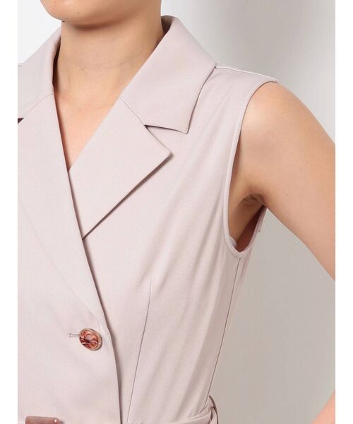 RESEXXY(リゼクシー)の「テーラーワイドコンビネゾン(つなぎ/オールインワン・レディース・ブラック/ベージュ/ワイン・FREE)」の13枚目の写真