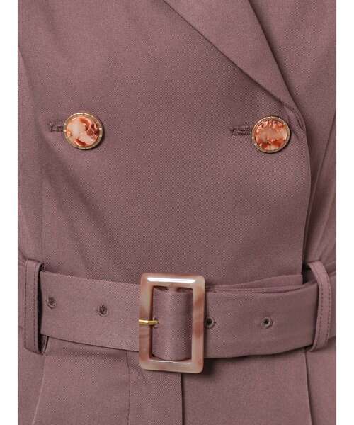 RESEXXY(リゼクシー)の「テーラーワイドコンビネゾン(つなぎ/オールインワン・レディース・ブラック/ベージュ/ワイン・FREE)」の8枚目の写真