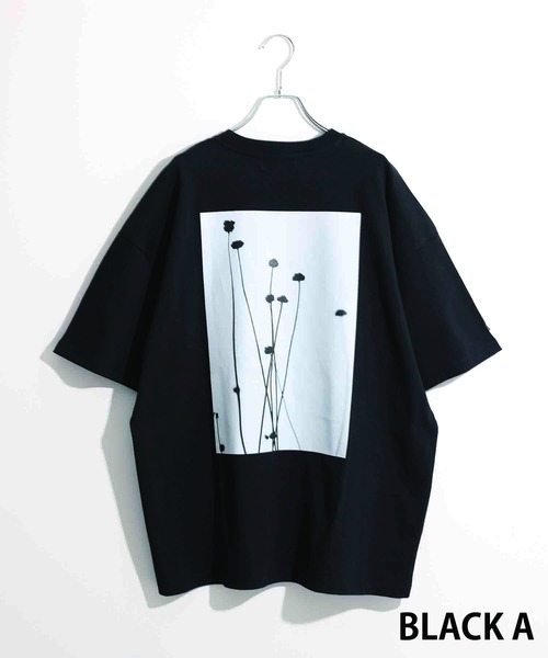 NIDO（ニド）の「バックプリントBIG Tシャツ（Tシャツ/カットソー・メンズ・ホワイト/ブラック/ホワイト系その他2/ブラック系2・MEDIUM/LARGE）」の14枚目の写真