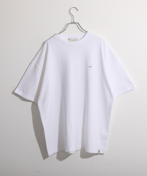 NIDO（ニド）の「バックプリントBIG Tシャツ（Tシャツ/カットソー・メンズ・ホワイト/ブラック/ホワイト系その他2/ブラック系2・MEDIUM/LARGE）」の12枚目の写真