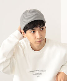 BEAMS」に該当するメンズのニットキャップ/ビーニー（グレー