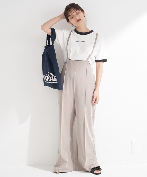 SCREEN STARS（スクリーンスターズ）の「別注 ロゴ刺繍 リンガーTEE（Tシャツ/カットソー・レディース・グリーン/バーガンディー/スミクロ・S/M/L/XL）」の13枚目の写真