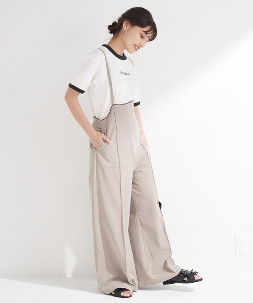 SCREEN STARS（スクリーンスターズ）の「別注 ロゴ刺繍 リンガーTEE（Tシャツ/カットソー・レディース・グリーン/バーガンディー/スミクロ・S/M/L/XL）」の9枚目の写真