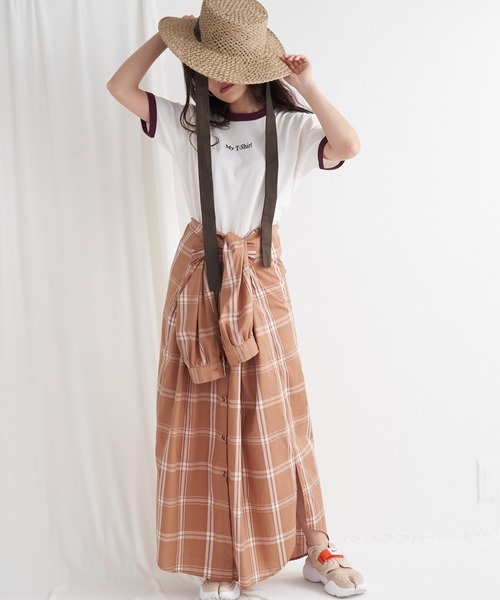 SCREEN STARS（スクリーンスターズ）の「別注 ロゴ刺繍 リンガーTEE（Tシャツ/カットソー・レディース・グリーン/バーガンディー/スミクロ・S/M/L/XL）」の20枚目の写真