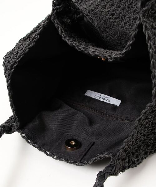 ROSE BUD（ローズバッド）の「ショルダーバッグ（ショルダーバッグ・レディース・ブラック/ベージュ/グレー・FREE）」の6枚目の写真