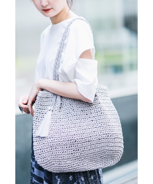 ROSE BUD（ローズバッド）の「ショルダーバッグ（ショルダーバッグ・レディース・ブラック/ベージュ/グレー・FREE）」の3枚目の写真