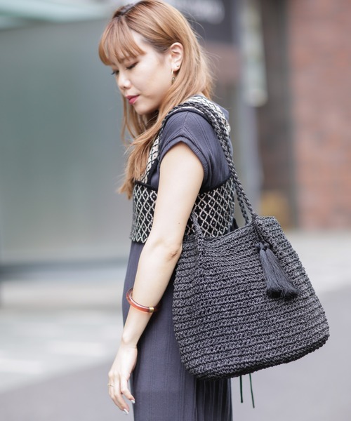 ROSE BUD（ローズバッド）の「ショルダーバッグ（ショルダーバッグ・レディース・ブラック/ベージュ/グレー・FREE）」の11枚目の写真