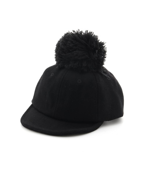 MAKE YOUR DAY（メイクユアデイ）の「梵天キャップ（キャップ・キッズ・ブラック/キャメル/ベージュ/カーキ・XS/S/M/L）」の12枚目の写真